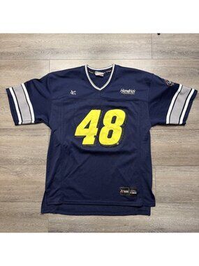 Vintage Jimmie Johnson #48 Chase Authentics Lowe's Racing NASCAR Jersey Large L